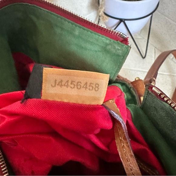 Dooney & Bourke Florentine Leather Tassle Satchel Bag - Picture 14 of 15